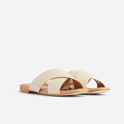 Catalina Slide Sandal - Bone