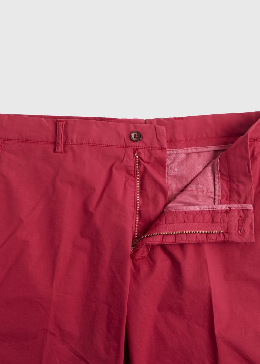 Cotton Bermuda Short - Magenta