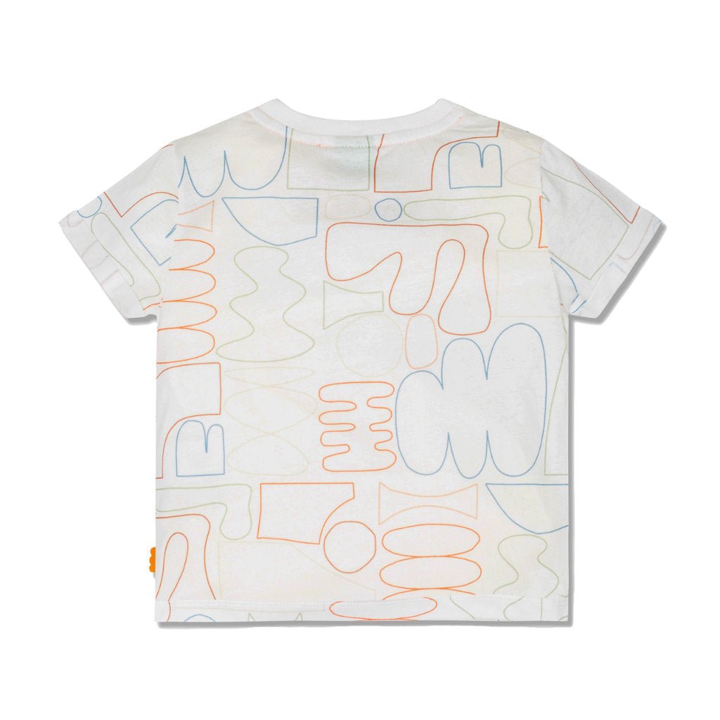 Outline Kid T-Shirt - Natural/outline