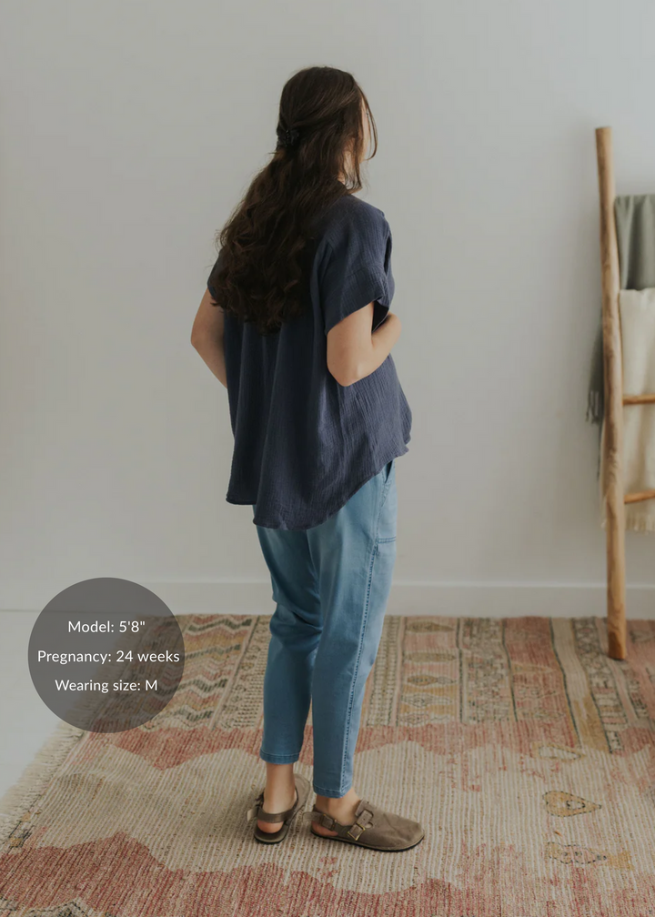 Transitional Denim Jogger