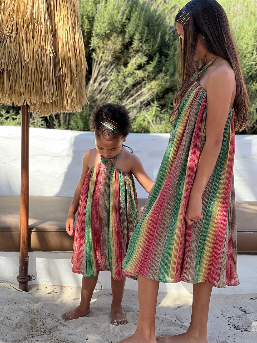 Pink Rainbow Shimmer - Multicolour