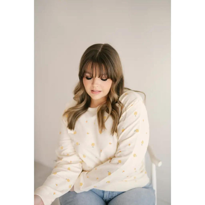 Peachy Keen Organic Cotton Pullover