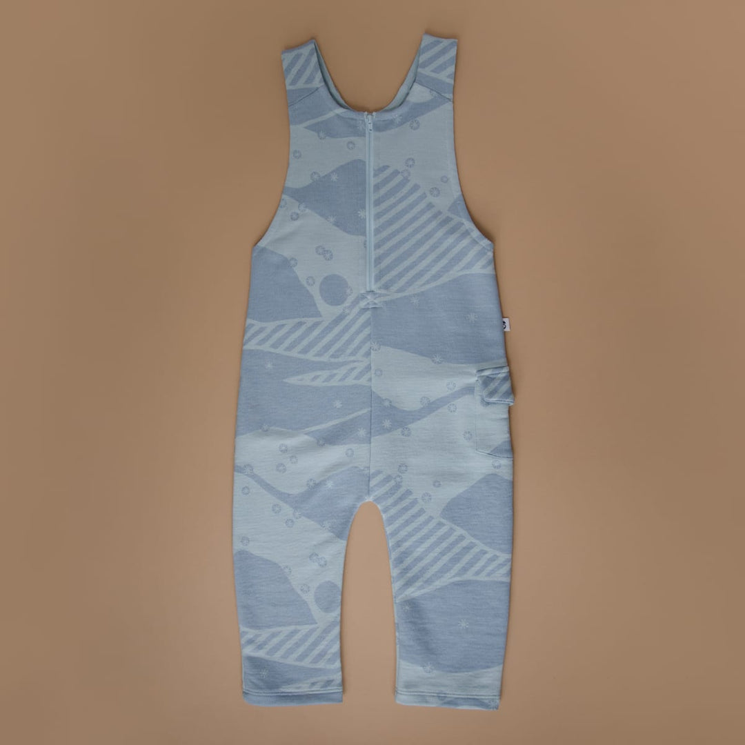 Organic Overall Snowy Andes - Blue