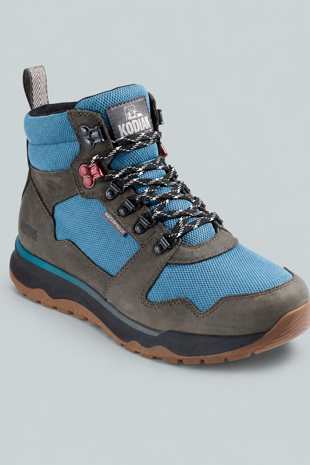 Mid Cut Skogan Waterproof - Grey/Teal