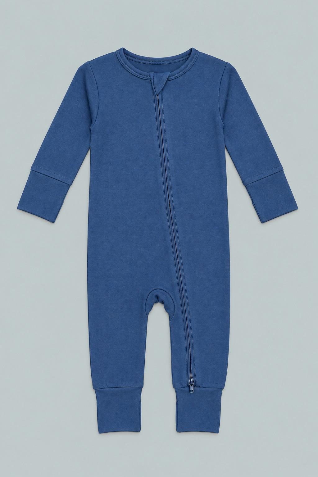 Convertible Romper - Blue Titan
