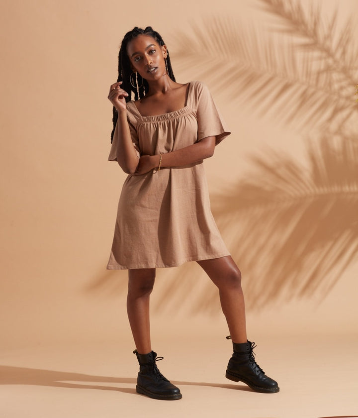 Meadow Dress - Taupe