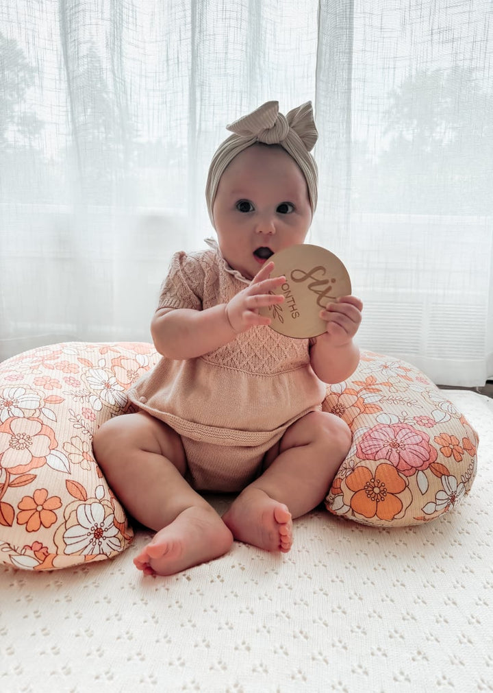 Nursing Pillow Cover - Peach Fuzz