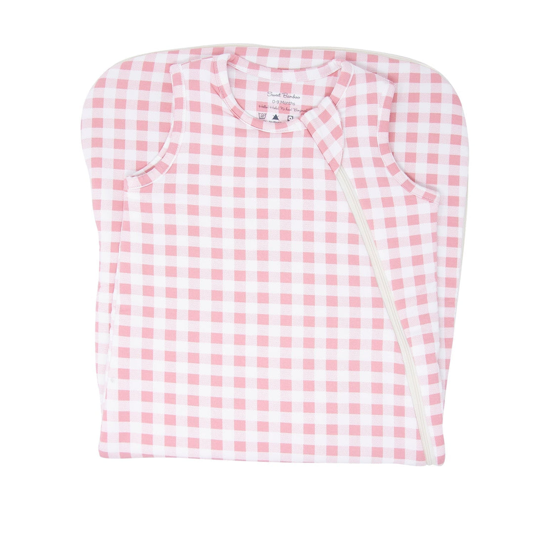 1.5 TOG Sleep Sack - Pink Gingham