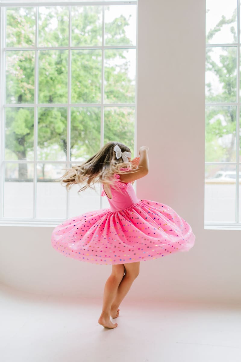 Olivia Dress - Confetti Pop