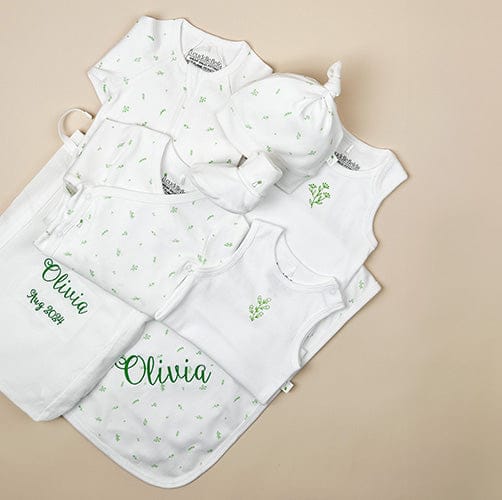Bundle Of Joy Swaddling Interlock Blanket - Innocence White