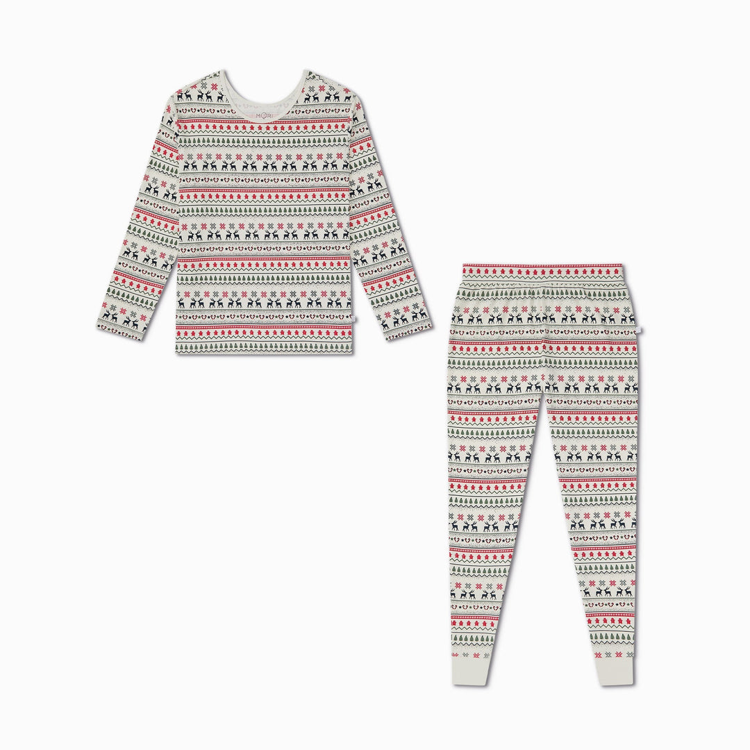 Fairisle Print Mama Pyjamas - Fairisle