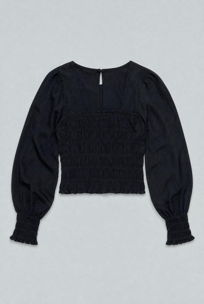Corset Blouse - Black