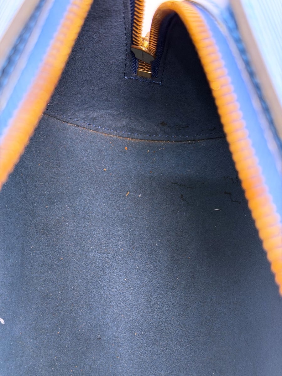 Pre-Owned Louis Vuitton Epi Leather Soufflot 30 Vintage Blue