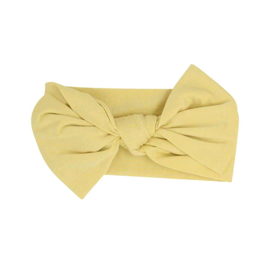 Knotted Bow - Daffodil Gold