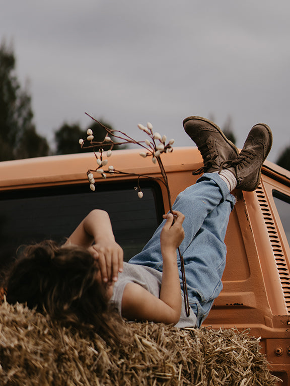 The Suede Boot - Taupe
