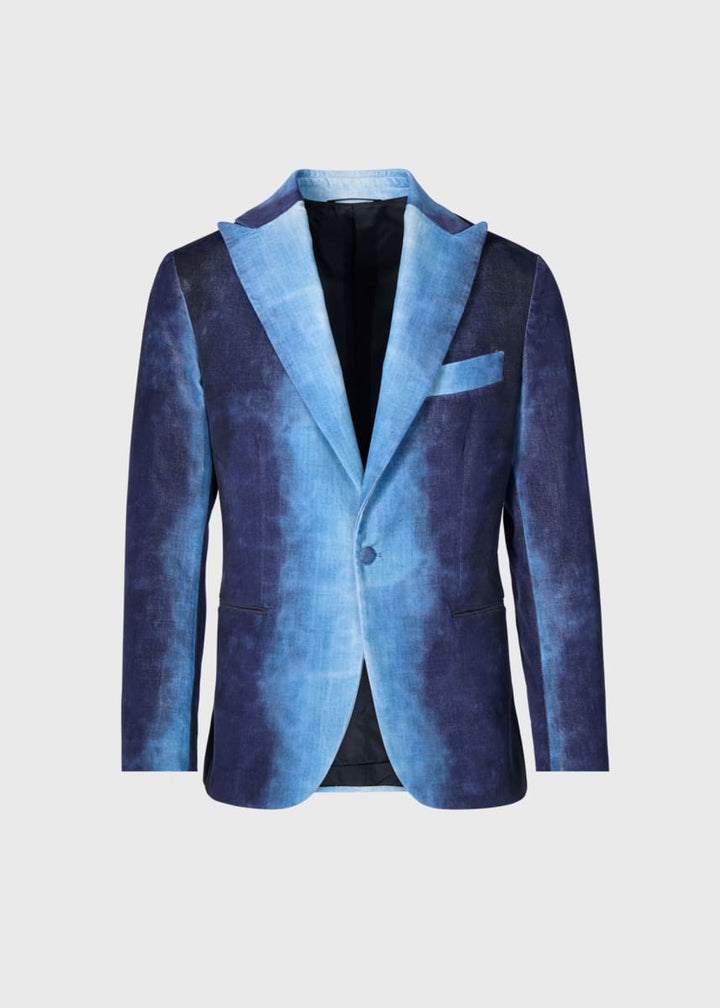 Tie Dye Jacket - Blue