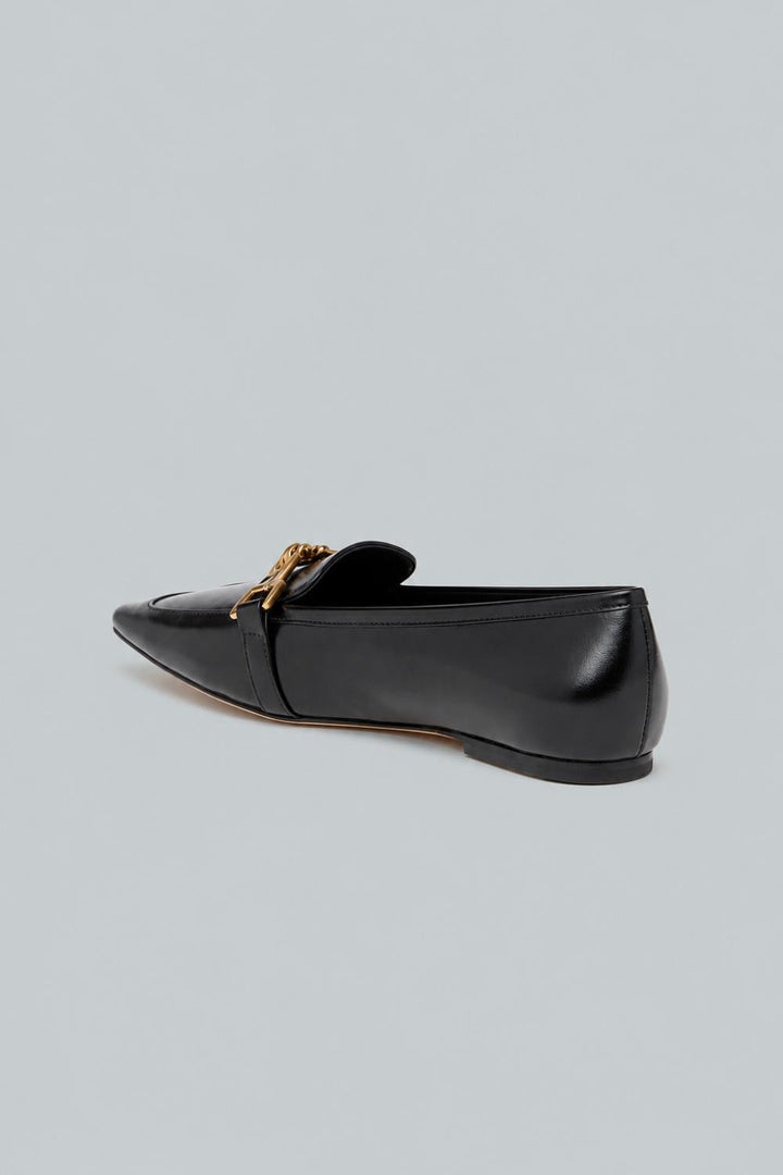 Wade Flat Leather - Black - 6.5 - Flats
