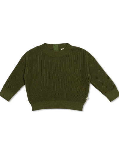 Waffle Sweater - Crocodile - Sweater