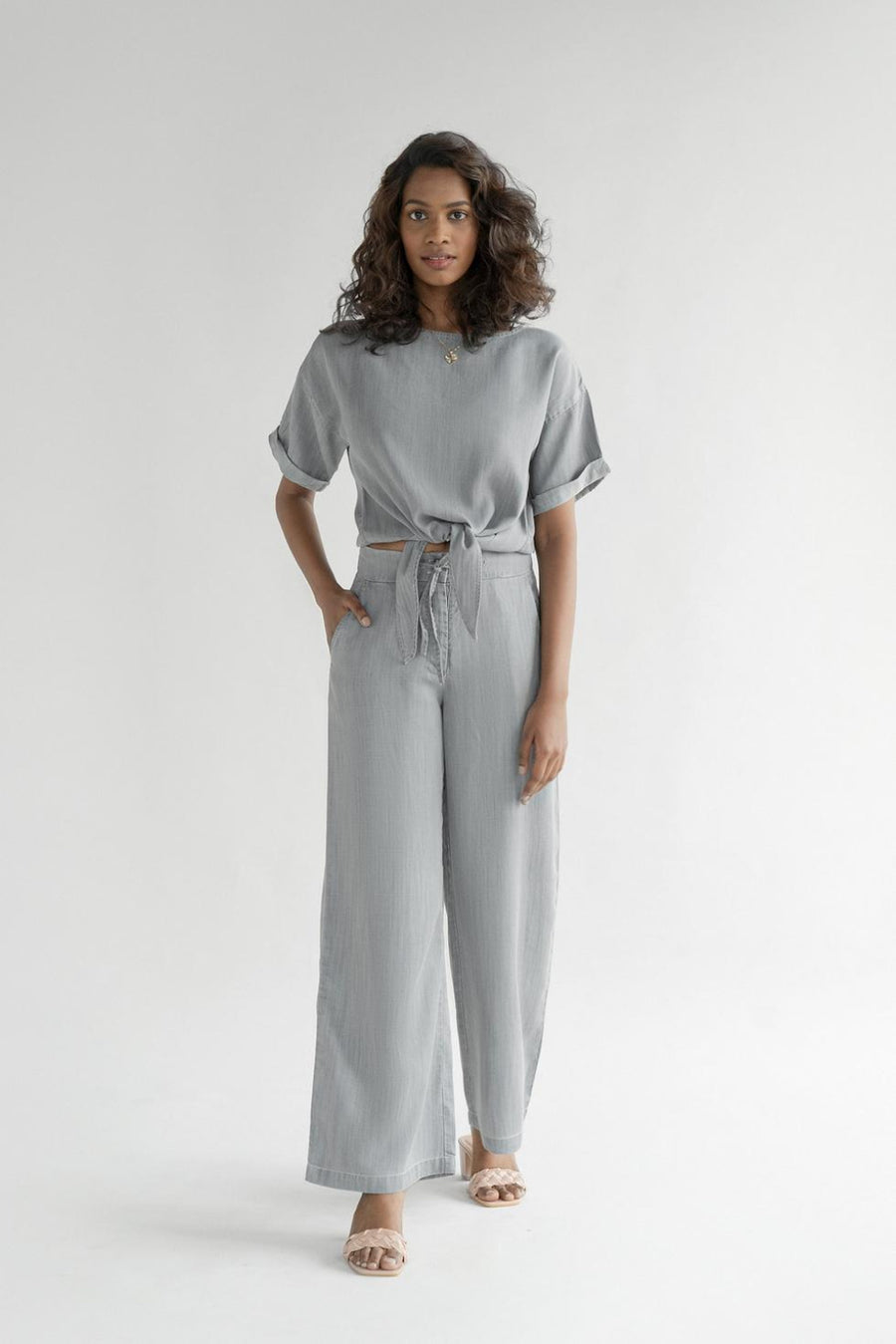 Walk in the Park Pants - Stone Grey - Pants