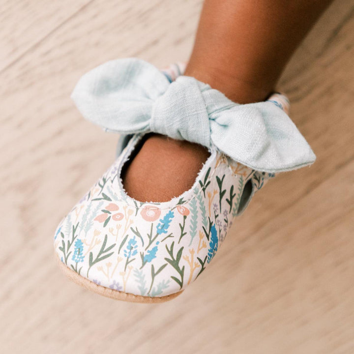 Wallflower Knotted Bow Mocc - ’Shoes - Baby Kids Teen Adult’