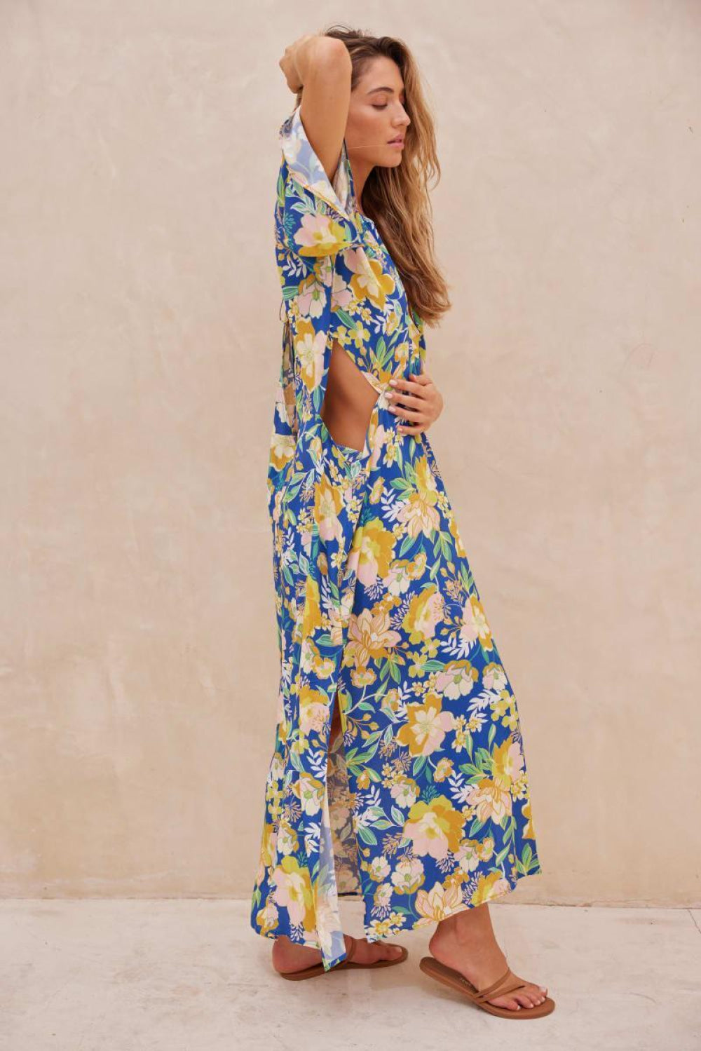 Wanderlust Kaftan - Summer Floral - Dresses