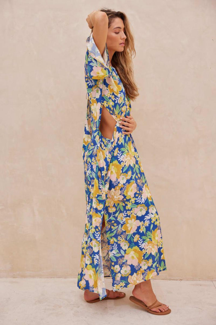 Wanderlust Kaftan - Summer Floral - Dresses
