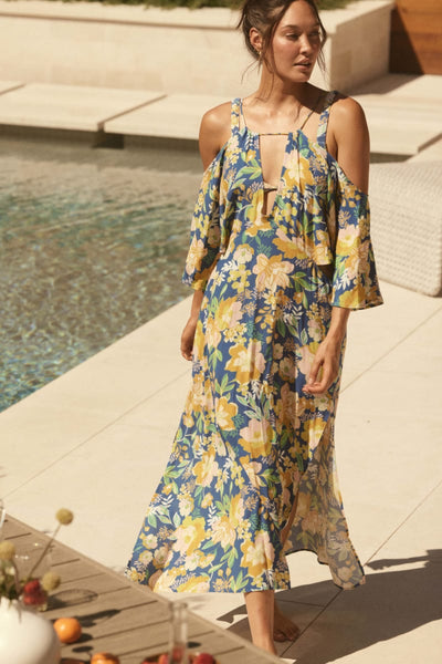 Wanderlust Kaftan - Summer Floral - Dresses