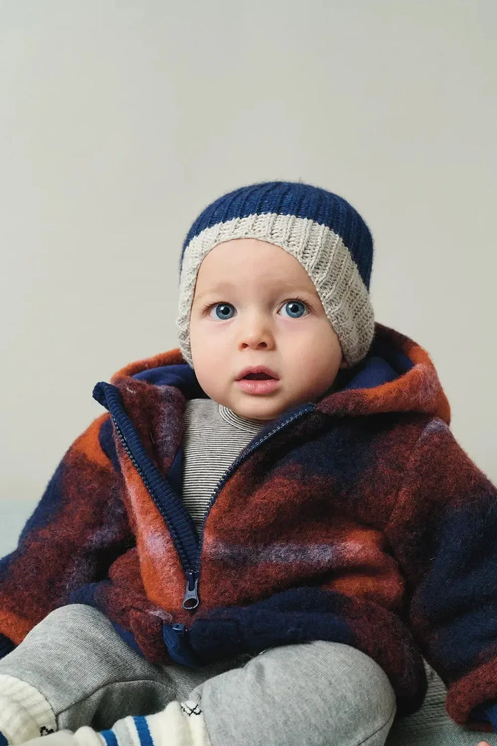 Warm Plaid Baby Coat - Unique - 6M - Jacket