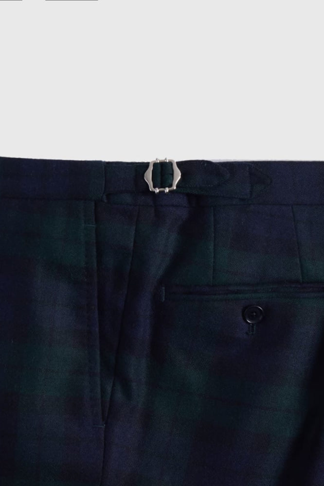 Watch Shawl Collar Tuxedo - Navy/Green - Tuxedo