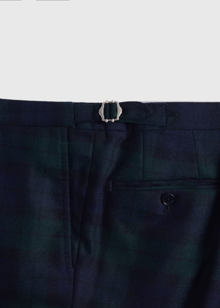 Watch Shawl Collar Tuxedo - Navy/Green - Tuxedo