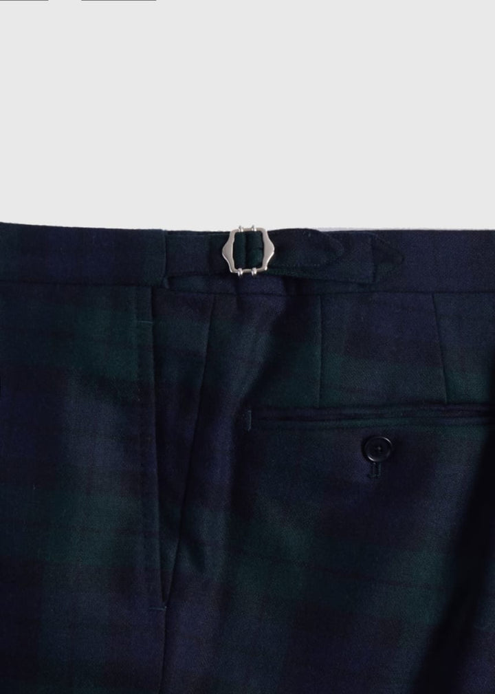 Watch Shawl Collar Tuxedo - Navy/Green - Tuxedo