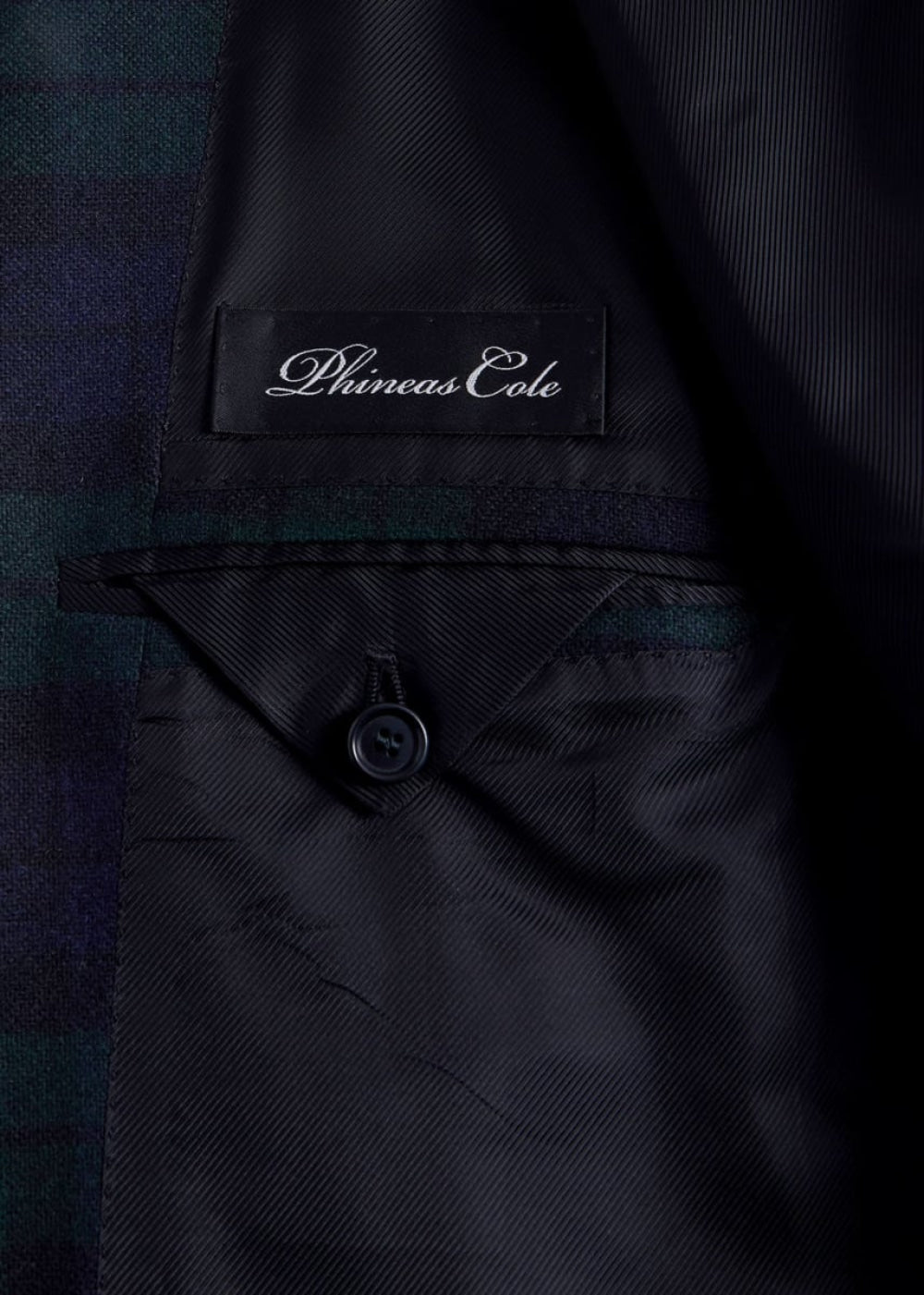 Watch Shawl Collar Tuxedo - Navy/Green - Tuxedo