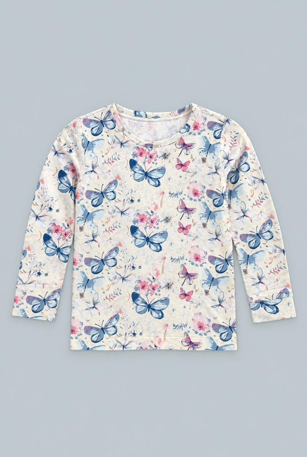 Watercolor Butterfly Pajama Set - Vanessa - Pajamas