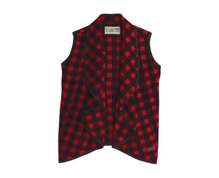 Waterfall Vest - Red/black - FINAL SALE - Vest