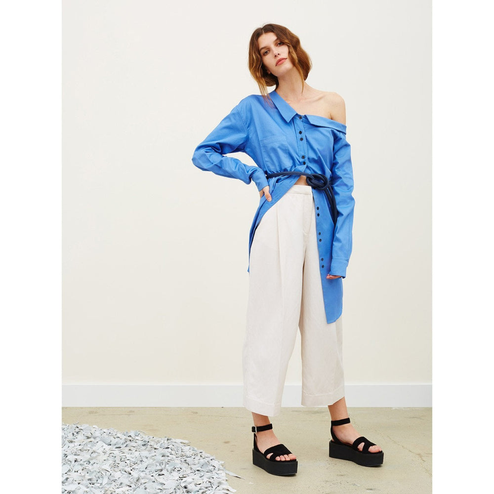 Waverly Shirt Dress - Ultramarine - Dresses