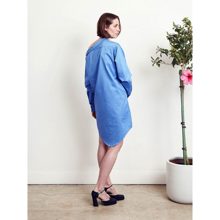 Waverly Shirt Dress - Ultramarine - Dresses