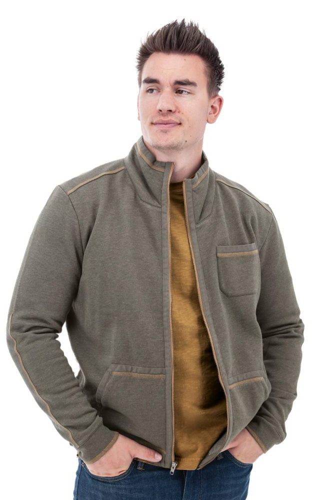 Waylen Fleece Zip Jacket - Gunmetal - Jacket