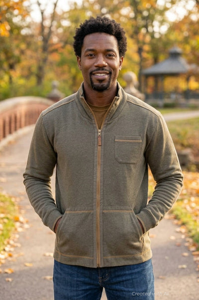 Waylen Fleece Zip Jacket - Gunmetal - Jacket