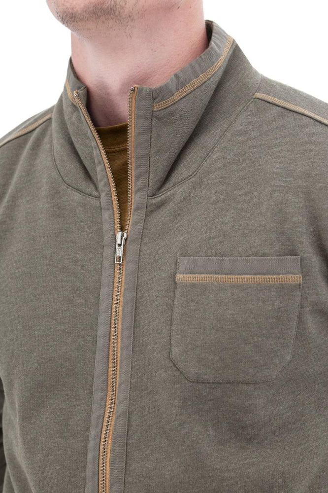 Waylen Fleece Zip Jacket - Gunmetal - Jacket