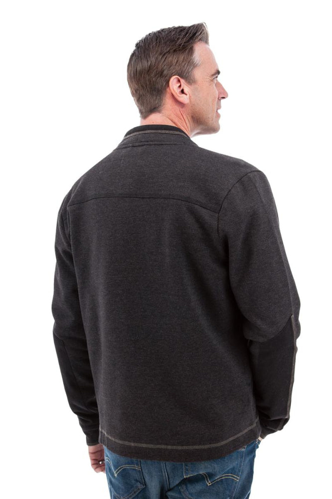 Waylen Organic Cotton Fleece Jacket - Black Iris - Jacket