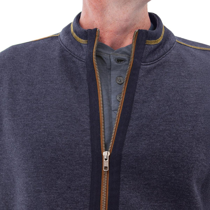 Waylen Organic Cotton Fleece Jacket - Caviar - XL - Jacket