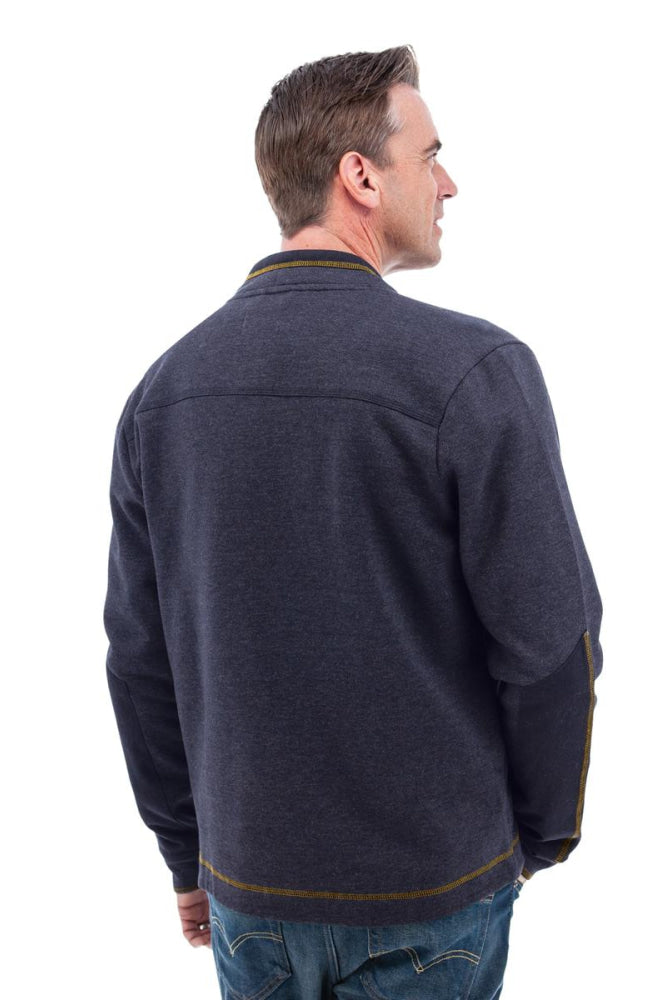 Waylen Organic Cotton Fleece Jacket - Caviar - XL - Jacket