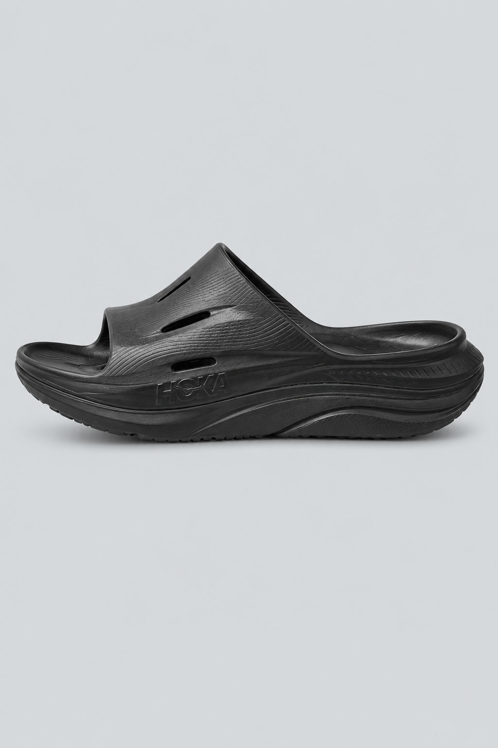 Men's Ora Slide 3 Slip On Recovery Sandals - Black/Black