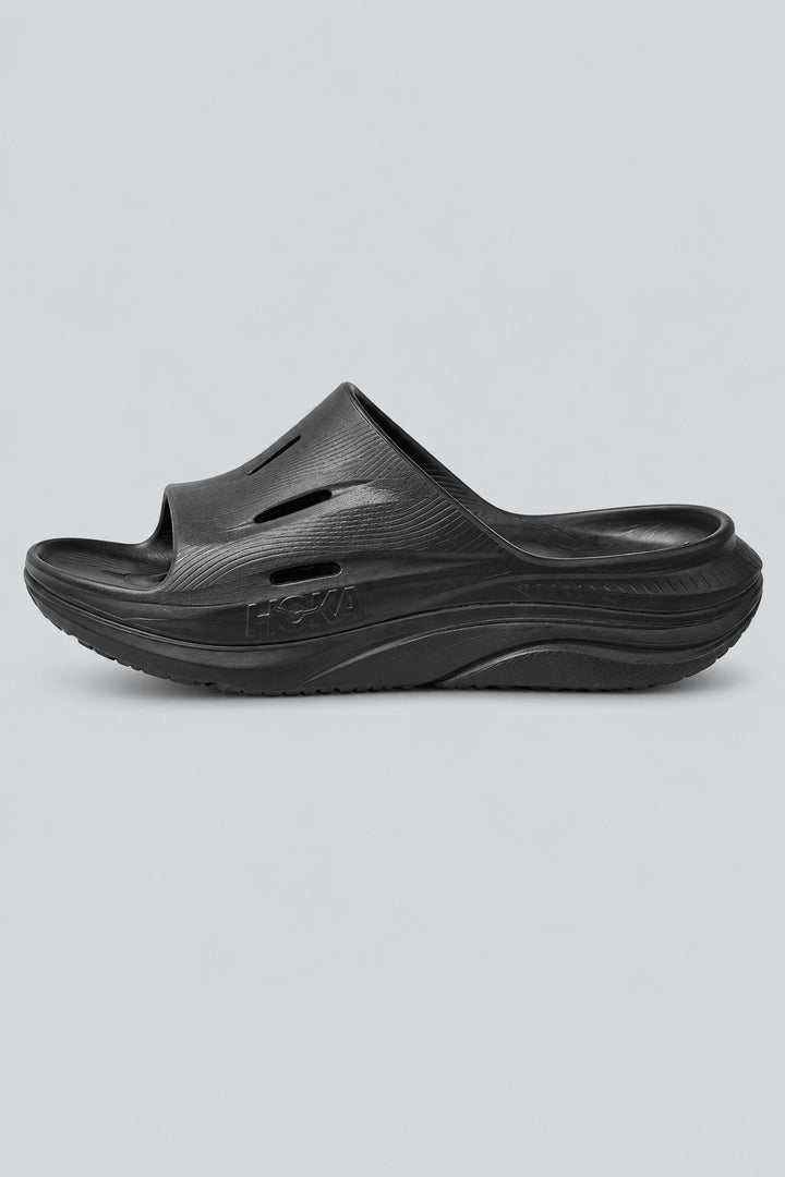 Men's Ora Slide 3 Slip On Recovery Sandals - Black/Black