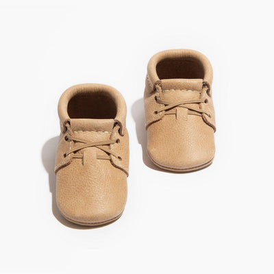 Weathered Brown Oxford Baby Shoe - ’Bootie - Baby Kids Adult’