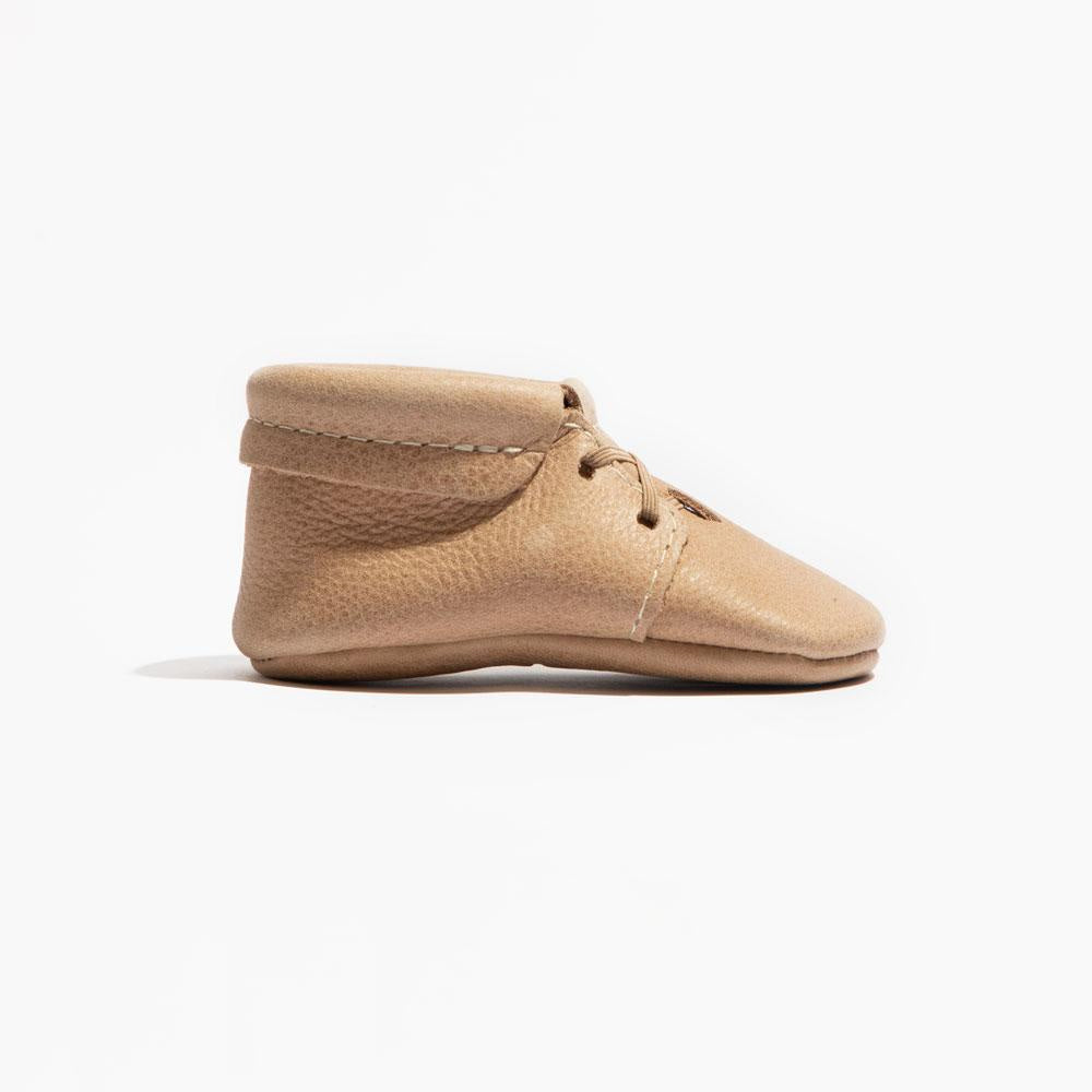 Weathered Brown Oxford Baby Shoe - ’Bootie - Baby Kids Adult’