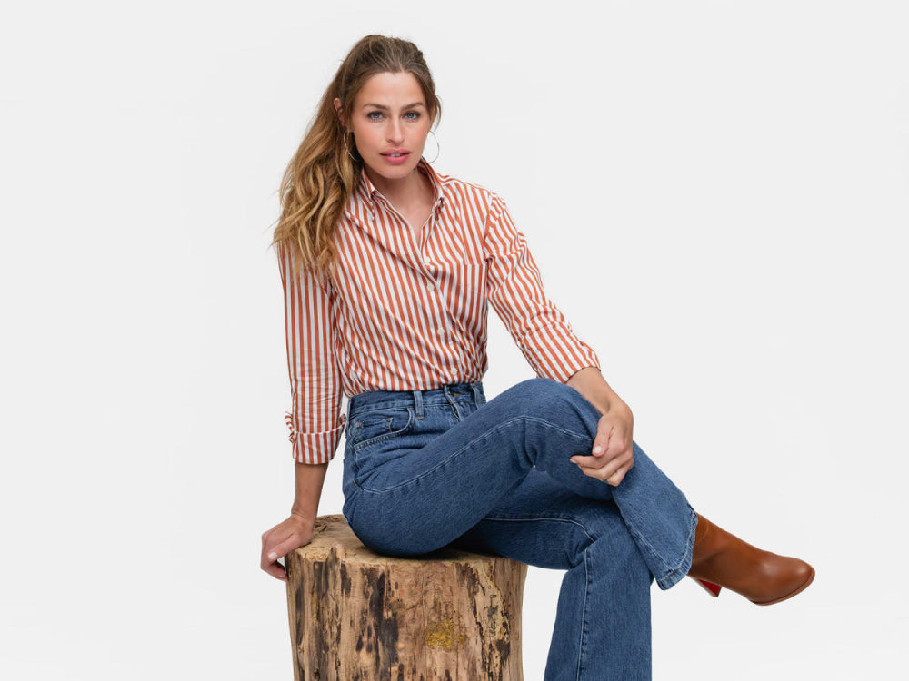 Weekend - Rust Go With It - Button Down Shirt