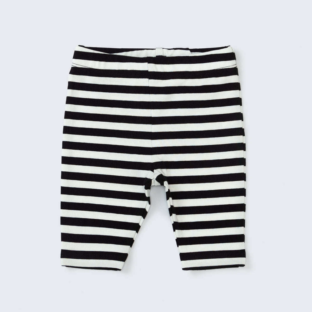 Welcome Home Pant - Black Classic Stripe - newborn - Pants