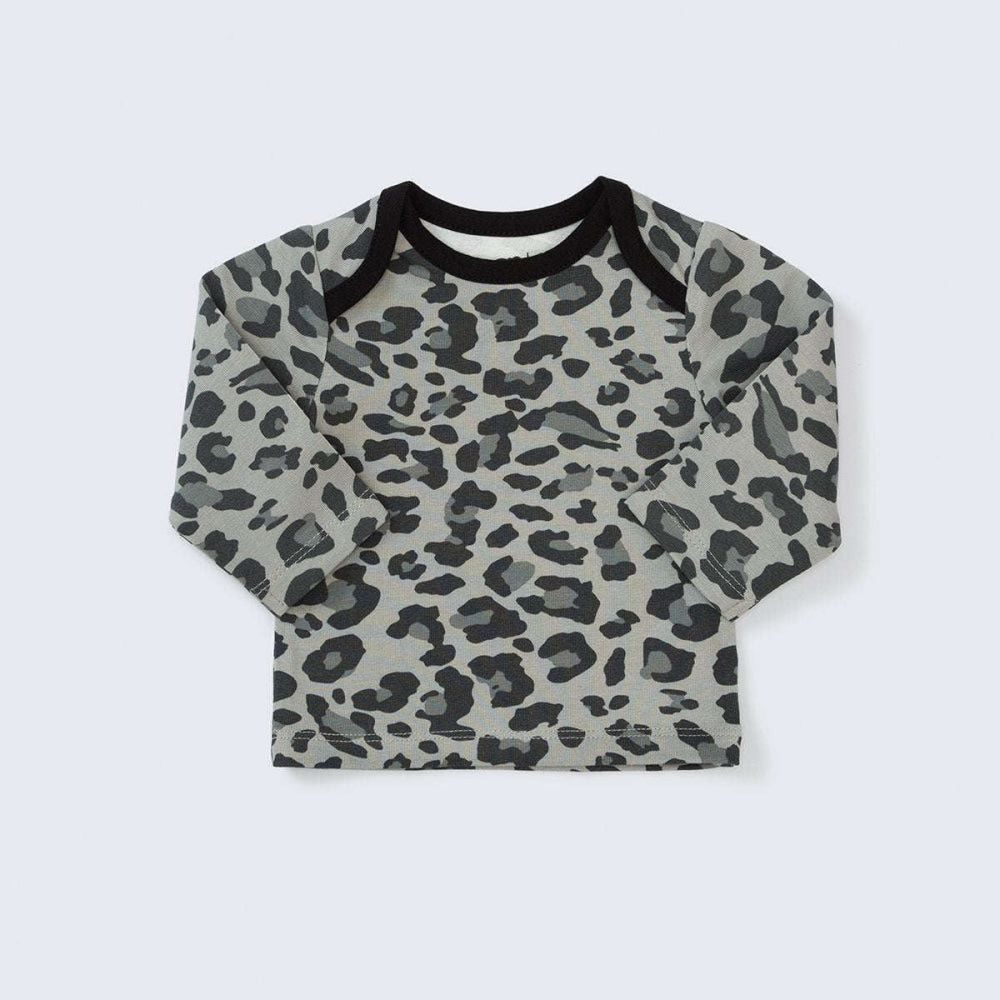 Welcome Home Top - Black Leopard - T-shirt