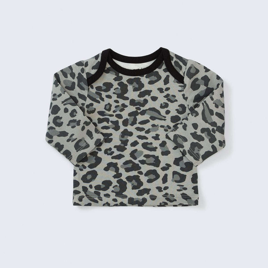 Welcome Home Top - Black Leopard - T-shirt